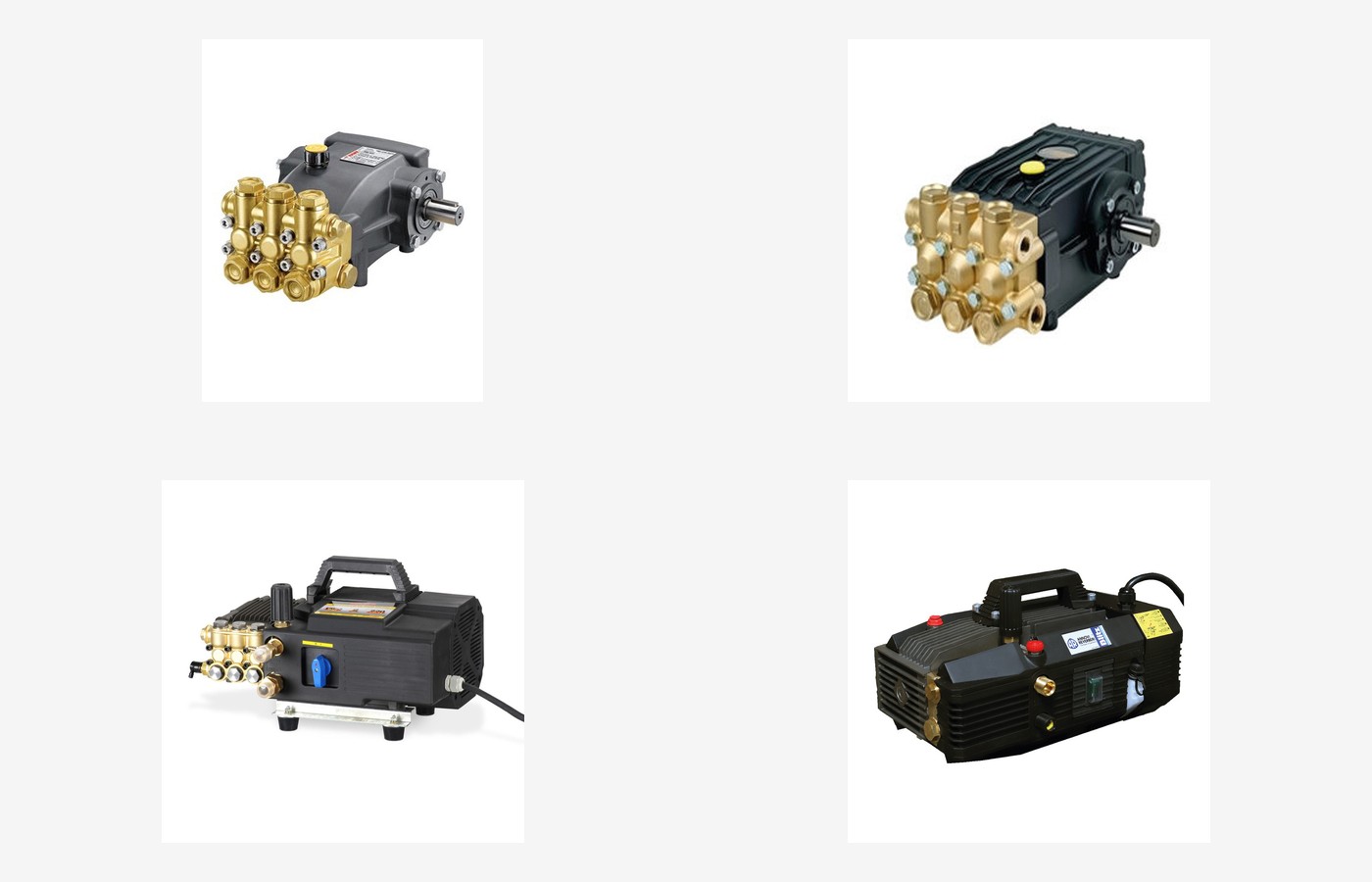 Productos de bombas de alta presión