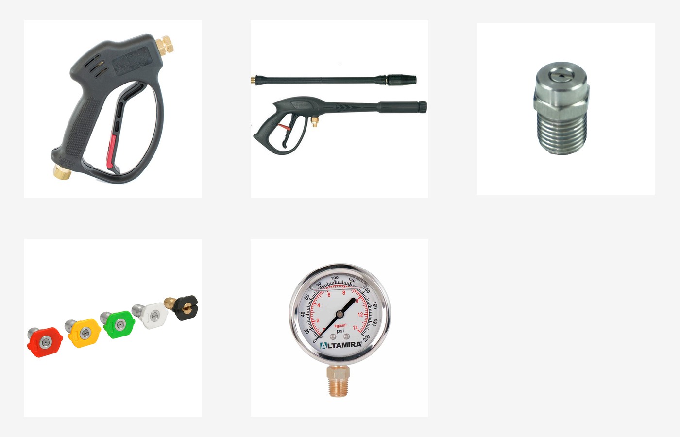 Productos de accesorios de alta presión